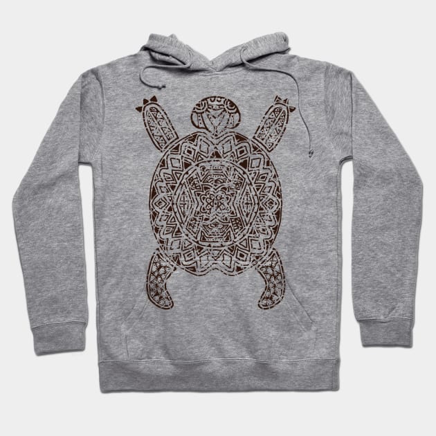 Hawaiian Traditional Sea Turtle Hoodie by Mewzeek_T